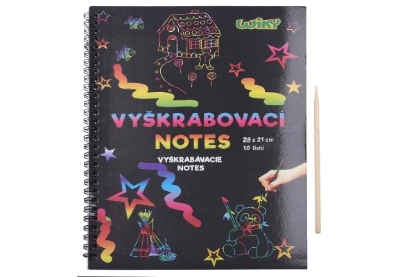 Notes de răzuire creativ pentru copii