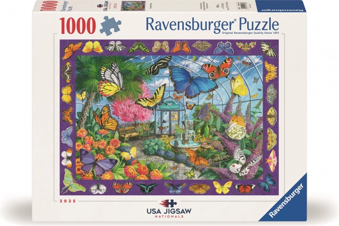 Puzzle Regatul fluturilor 1000 de piese