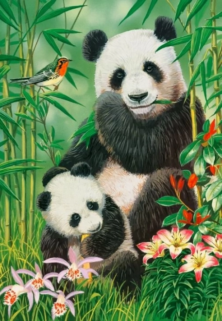 Puzzle 1000 piese Panda Brunch