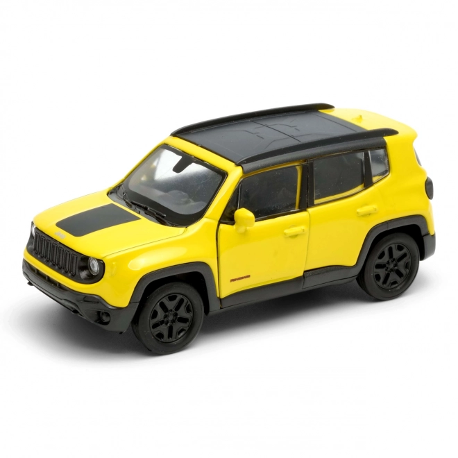 Model Jeep Renegade Trailhawk 1:34 Galben