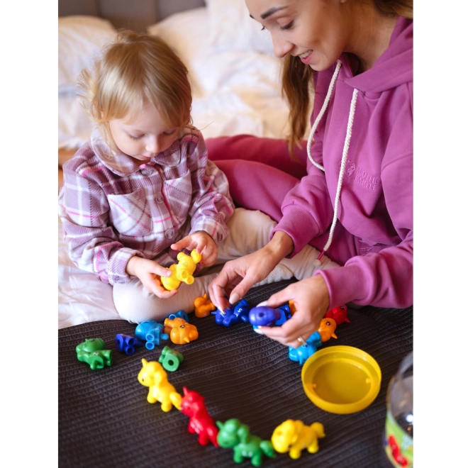 Figurine Montessori Unicorn Dopasuj Literki