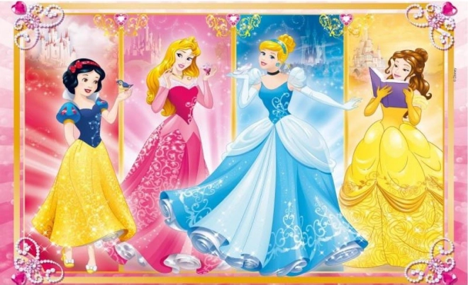 Puzzle CLEMENTONI Disney Prințese: Prietene 2x60 piese