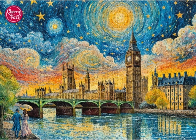 Puzzle Cherry Pazzi cer impresionist peste Londra