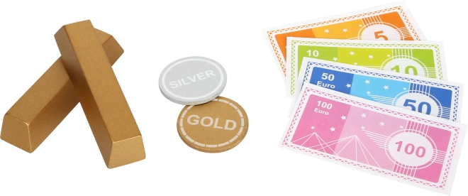 Set de 68 piese pentru jocuri financiare