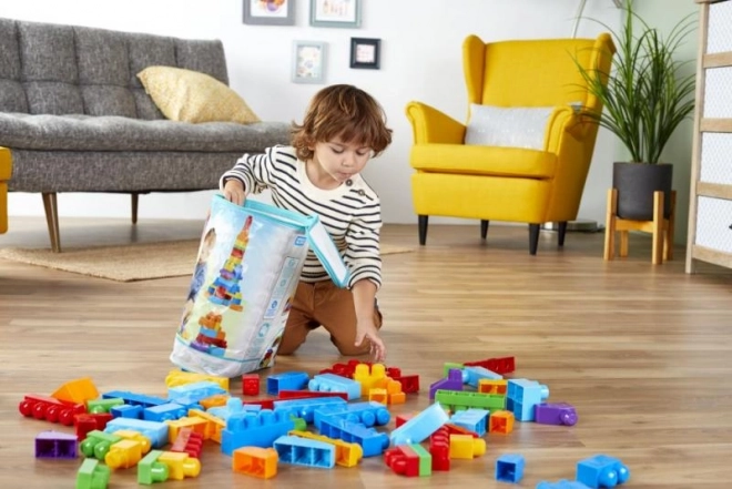 Pachet mare Mega Bloks - Albastru