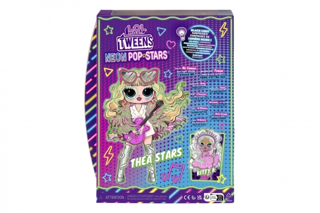 Păpușa L.O.L. Surprise Tweens Neon Pop Stars Thea