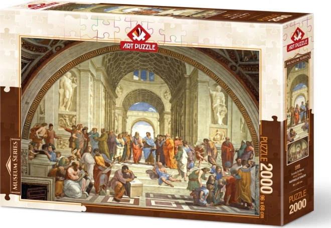 Seria Muzeu Puzzle: Școala din Atena 2000 de piese