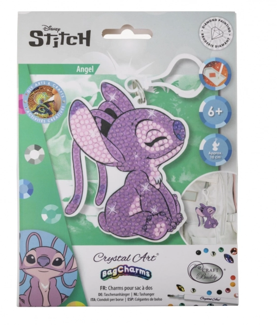 Pendentiv Artă Cristale - Înger