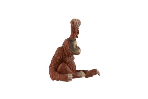 Figurină orangutan sumatranez din plastic de 8cm