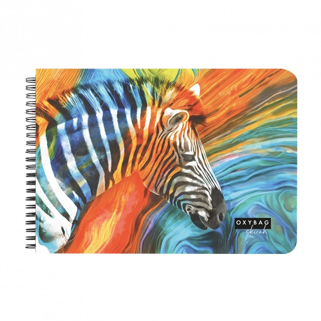 Sketchbook A4 seria Zebra