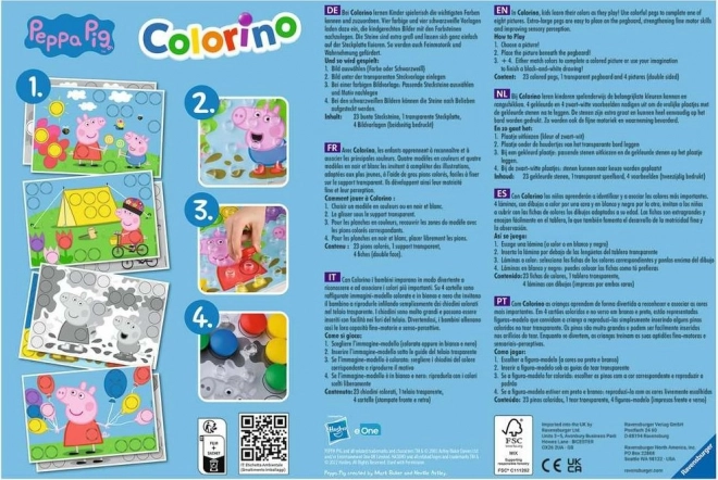 Ravensburger Colorino cu Peppa Pig