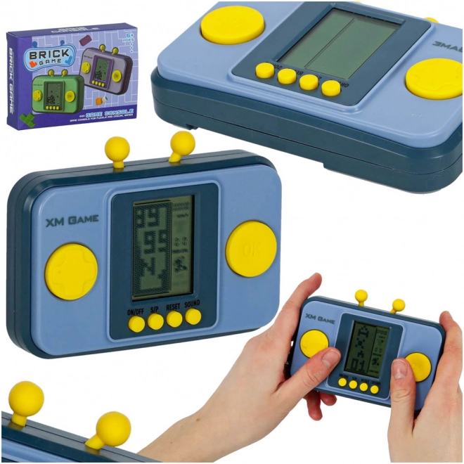 Consolă portabilă electronică de îndemânare gri