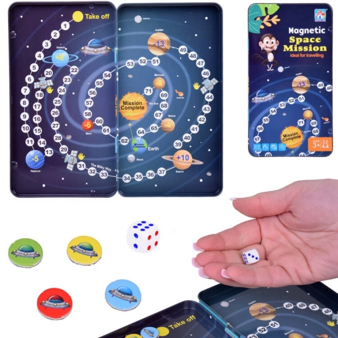 Joc magnetic misiune spațială pentru călătorii