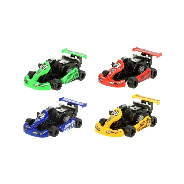 Motocar din plastic 9cm