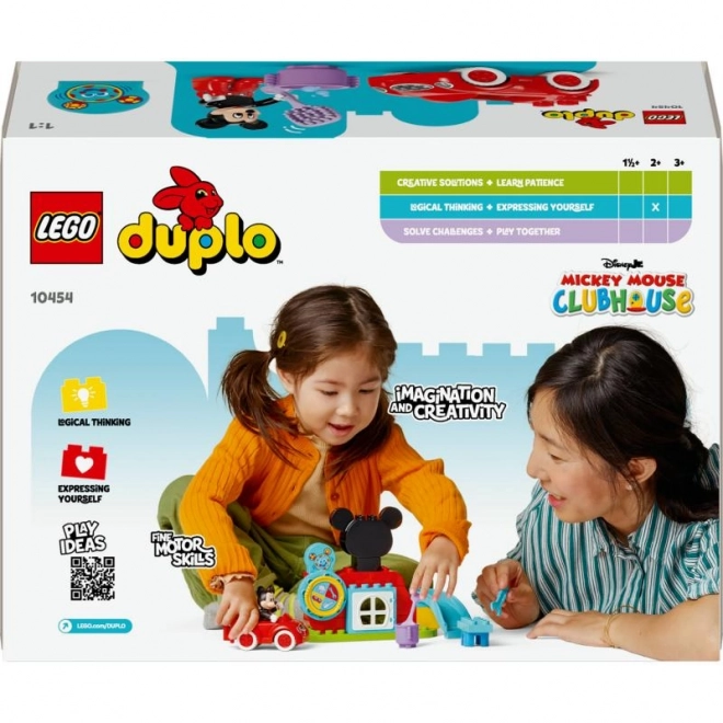 Clubul prietenilor lui Mickey Mouse și mașinuța LEGO DUPLO