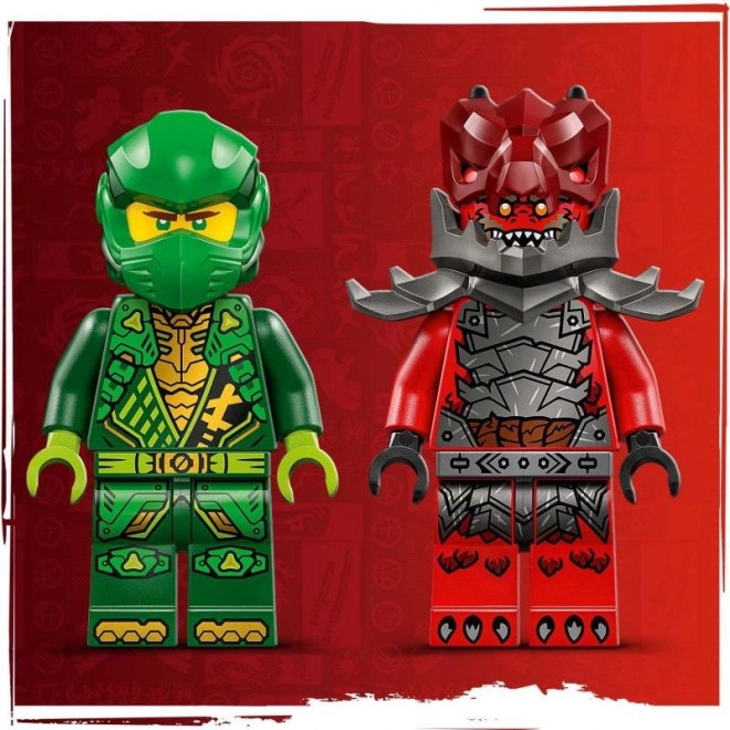 Lego Ninjago mașina de curse a lui Lloyd cu tracțiune pull-back