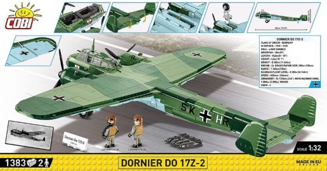 Model de construcție avion Dornier Do 17