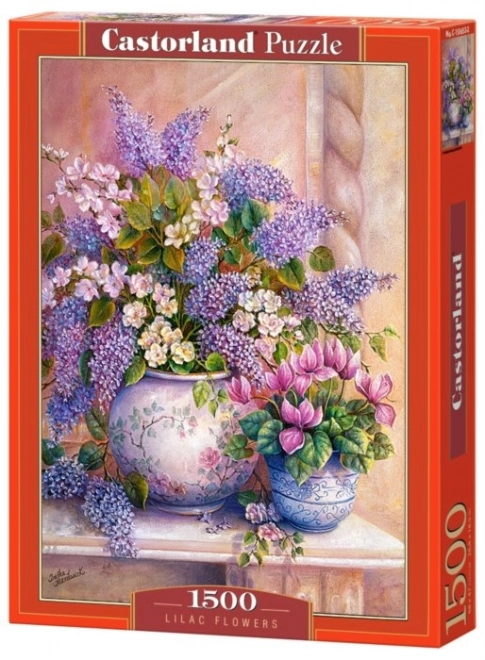 Puzzle Kytice de Liliac - 1500 de Piese