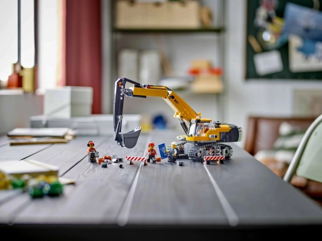 excavator galben LEGO City