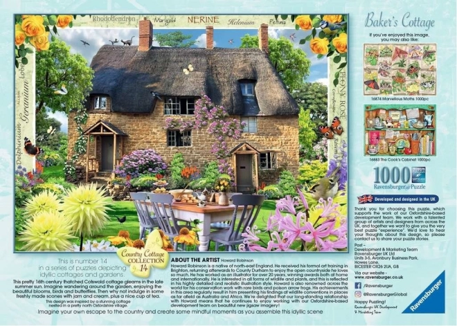 Puzzle Ravensburger casa brutarului 1000 piese