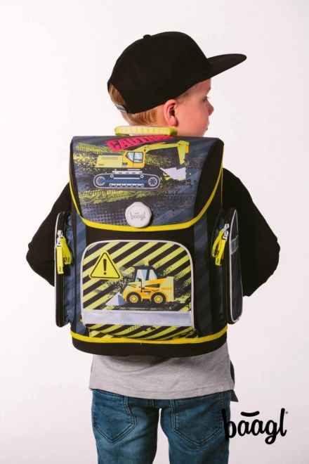 Set școlar Ergo BAAGL cu ghiozdan, penar, sac