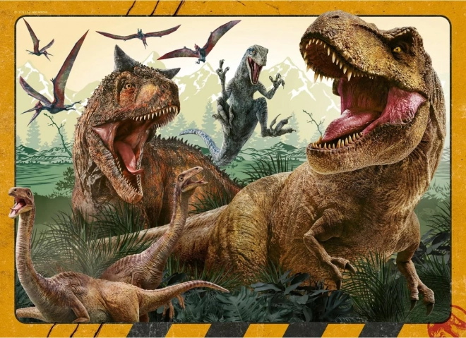Puzzle Jurassic World 4x100 piese