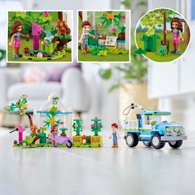 Mașina planter de copaci LEGO Friends