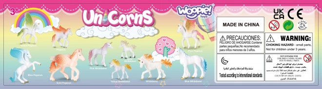 Set figurine unicorni Woopie
