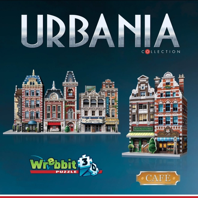 Puzzle 3D Urbania: Cafenea