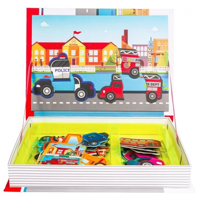 Puzzle magnetice vehicule