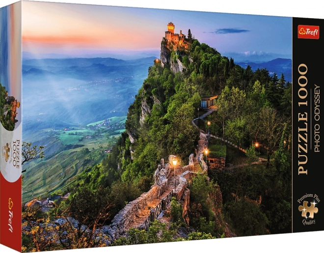 Puzzle Trefl foto odisee: La Cesta San Marino 1000 piese