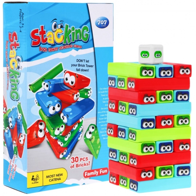 Joc de îndemânare Jenga Mini pentru copii 3+