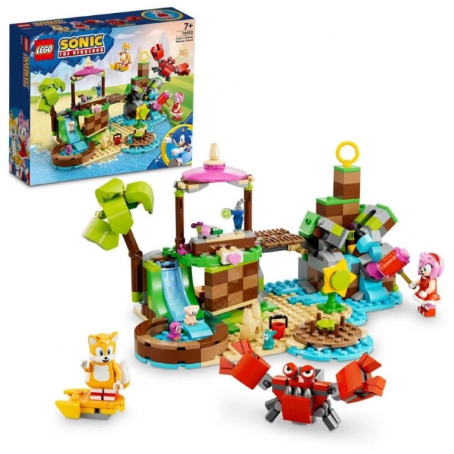 set de aventuri insula pentru salvarea animalelor LEGO Sonic the Hedgehog