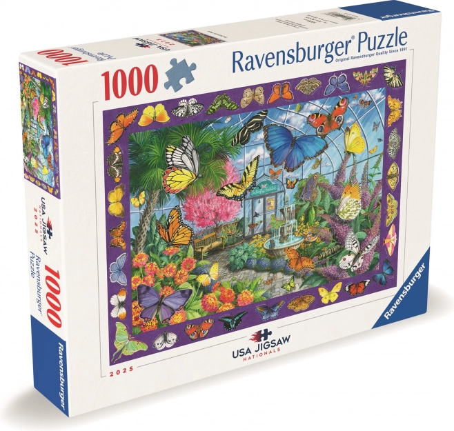 Puzzle Regatul fluturilor 1000 de piese
