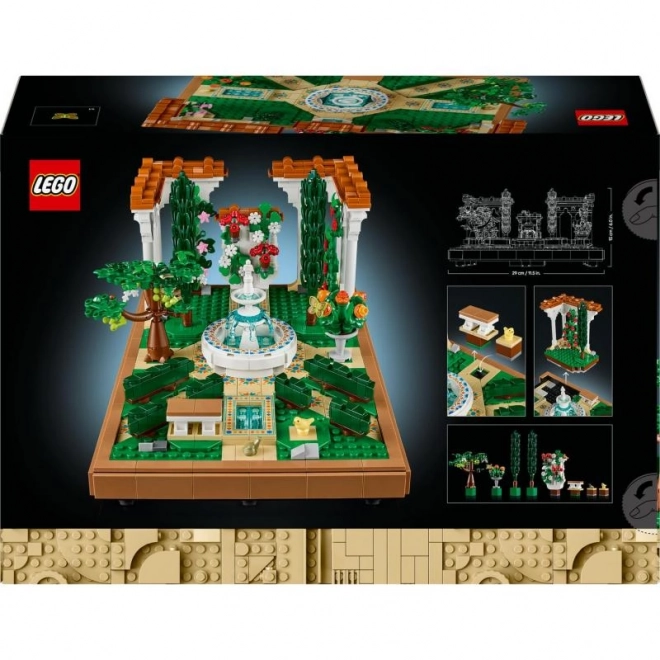 Fântână de grădină LEGO Icons