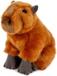 Capybara de pluș stând jos 25 cm