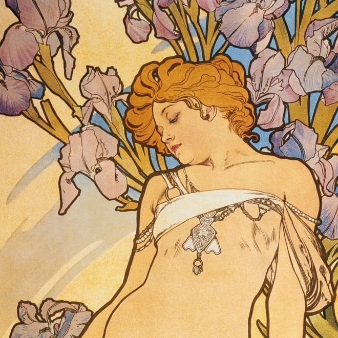 Calendar de notițe Alfons Mucha 2026