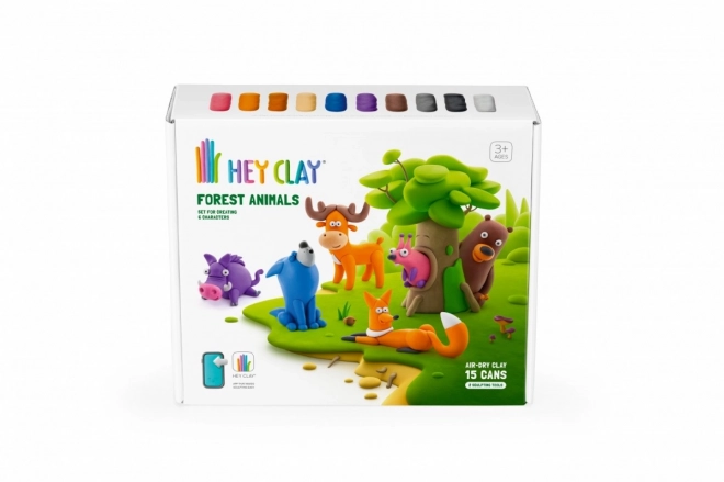 Set Hey Clay Animale din Pădure