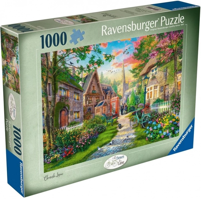 Puzzle Plimbare pe aleea rurală 1000 piese