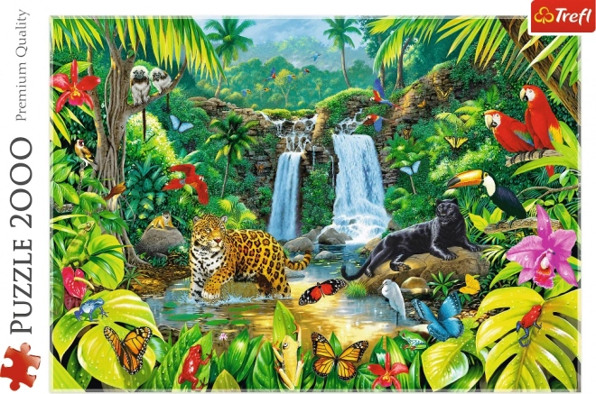 Puzzle jungla tropicală 2000 piese