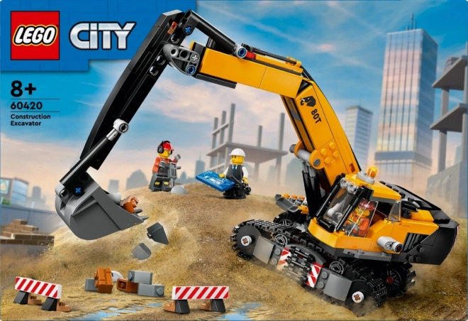 excavator galben LEGO City