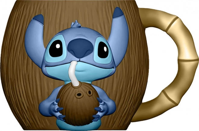 Cana 3D cu personajul Stitch