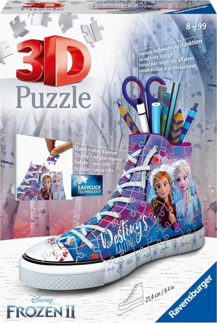 Puzzle 3D Tenis Led și Crai