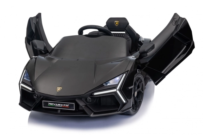 Mașinuță electrică pentru copii Lamborghini Revuelto negru