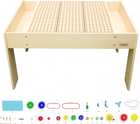 Set complet de angrenaje și unelte pentru învățare STEM