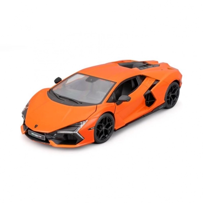 Model Lamborghini Revuelto Portocaliu Bburago 1:24 Plus