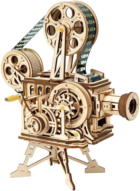 Puzzle 3D din lemn Proiector mecanic de film 183 piese