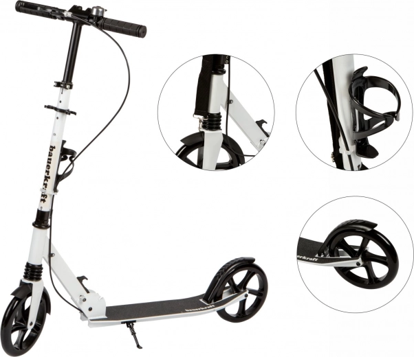 Deplasare lină datorită roților mari și suspensiei