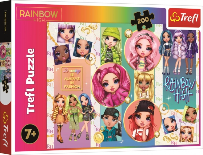 Puzzle Rainbow High Prietenie 200 piese