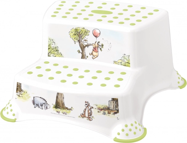 Scăunel cu două trepte pentru WC/lavoar „Winnie”, Alb